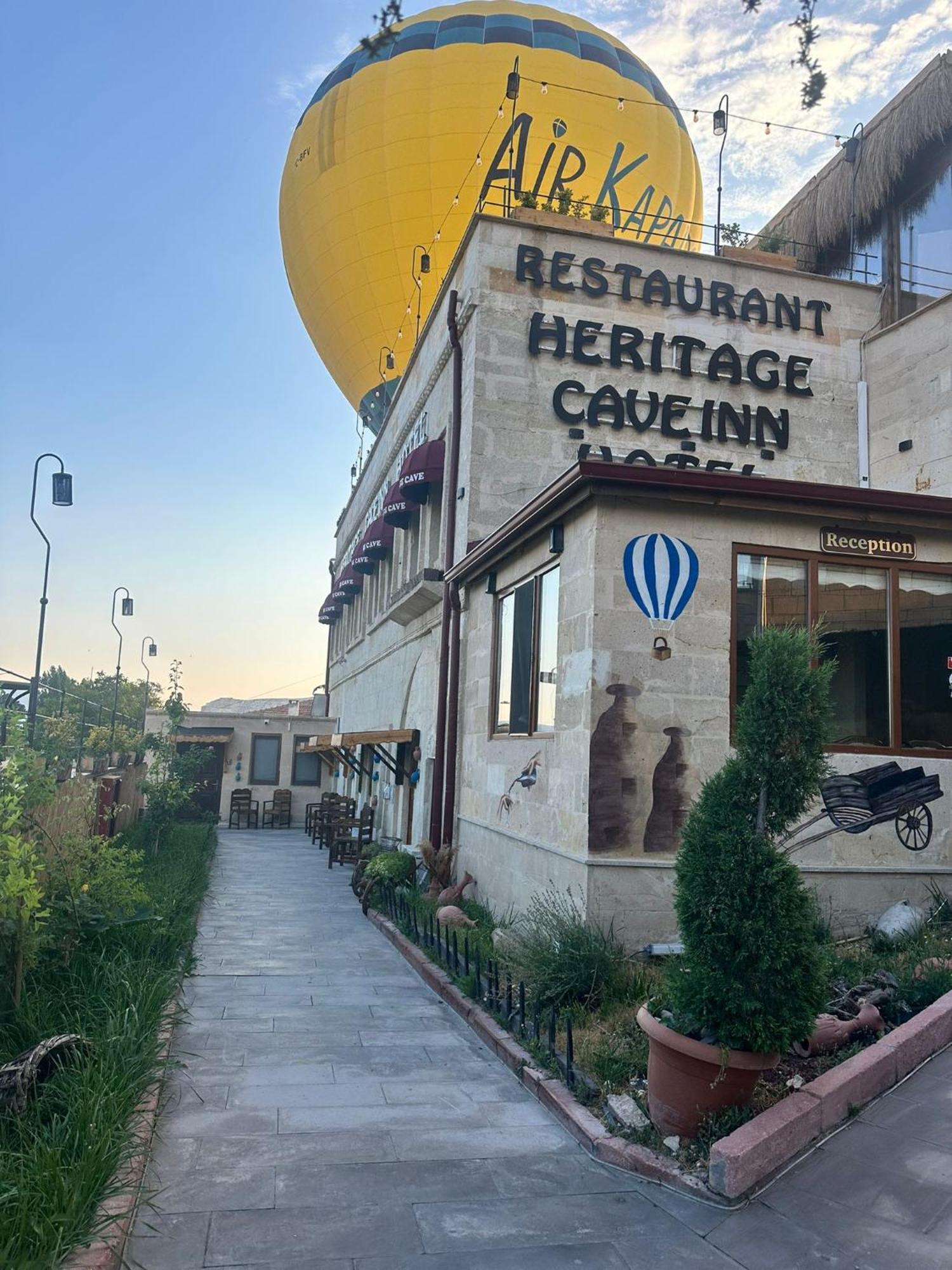 Heritage Cave Inn Hotel Гореме Экстерьер фото